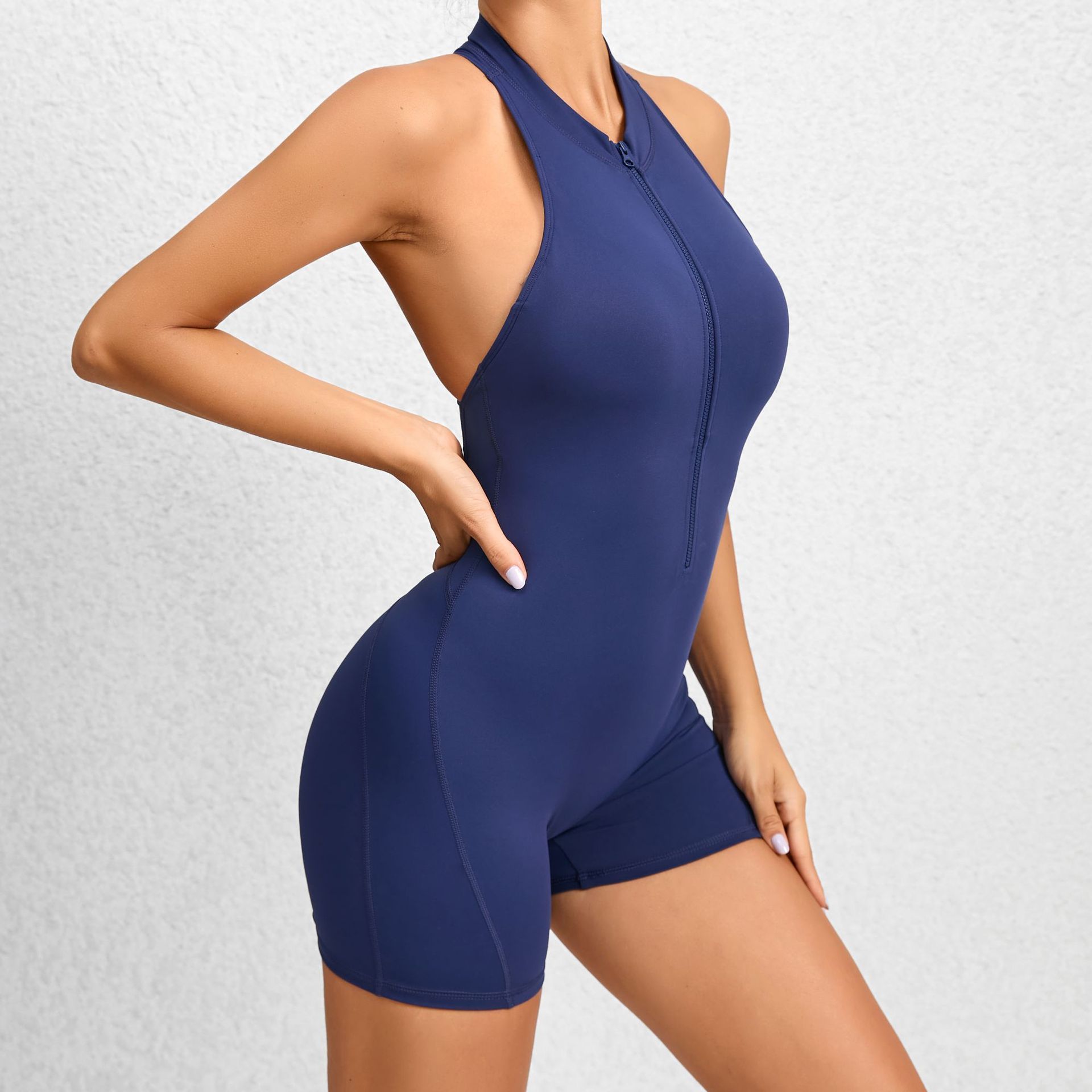 Shapelin - Active Zip Jumpsuit