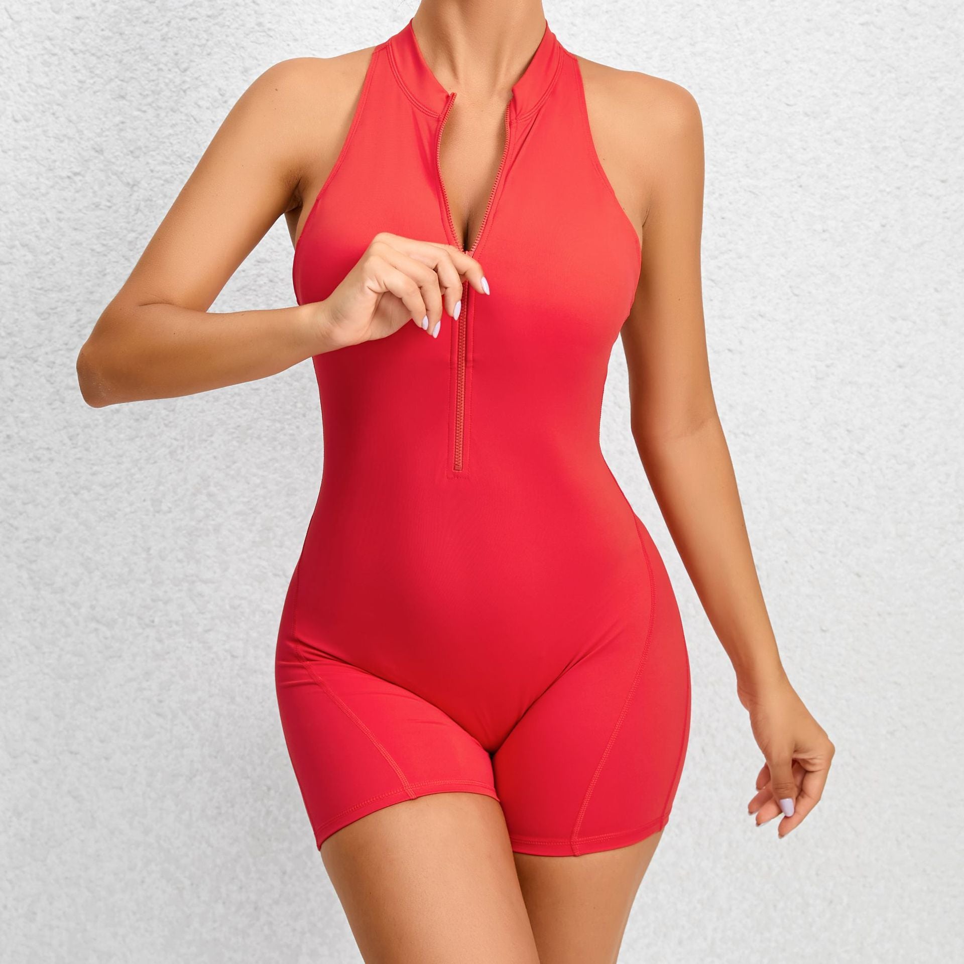 Shapelin - Active Zip Jumpsuit